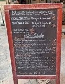 Menu La Feuille de Chou - Exemples des menus