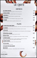 Menu Le Saint Gabriel - La carte