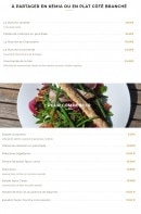 Carte et menu de Lido de Toulon à Toulon — Les apéros et salades