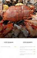 Carte et menu de Lido de Toulon à Toulon — Les menus, fromages et desserts