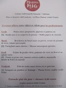 Menu Mamma Mia - Menus de la semaine 