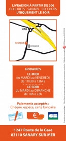 Menu Patatruck - Les informations