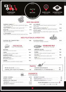 Carte et menu de Fatto Bene à Sainte Maxime — Salades, pates et desserts