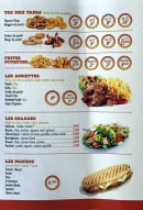 Menu Casa Royale - Tex mex, assiettes, frites,...