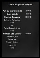 Menu Les Délices du Midi - Le plat du jour et les formules