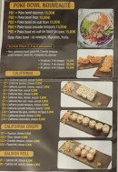 Menu Villa D’asie - Les California, poké bowl, ...
