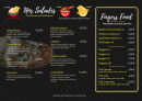 Carte et menu de Pietra Foci Pizza à Gareoult — Salades