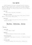 Menu Variations autour du thé - Les matés et rooibos