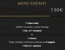 Menu Crêpes 4 You - Menu enfants