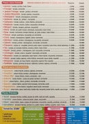 Menu Serradifalco - Les pizzas, formule, desserts et boissons