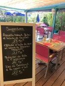 Menu Les cocotiers - Exemple de menu