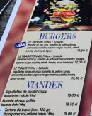 Carte et menu de Poivr'Sel à La Londe les Maures — Les burgers et viandes