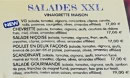 Carte et menu de Poivr'Sel à La Londe les Maures — Les salades