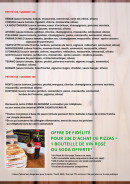 Menu Casa di Lugari - Les pizzas suite