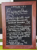 Menu Chez Pascaline - Exemple de menu