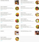 Menu CrazyBowl - Les pokés  bowl