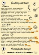 Menu Ké Pasta - Les sauces à emporter