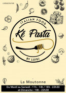 Menu Ké Pasta - Carte et menu Ké Pasta La Crau