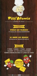 Menu Pizz'Atomic - Les informations