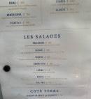 Menu Henri - Les salades, côtés terre