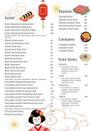 Carte et menu de Le newport chez Uyen à Saint Cyr sur Mer — Les sushis, sashimis, ...