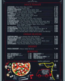 Carte et menu de Pizzeria Chez Eddy à Saint Cyr sur Mer — Les pizzas