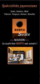 Menu Bento Sushi - carte et menus bento draguignan
