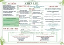 Menu Chez Lee - La carte