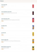 Menu Le New York - Boissons