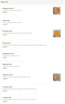 Menu Le New York - Pizzas maxi