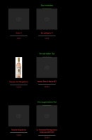 Menu Rosate Pizze - Les eaux et vins