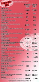 Menu Yummy Pizza - Pizzas