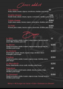 Menu Los Tacos - Les cheese addict, burger