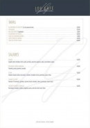 Menu Lou Gâté - Les tapas et salades