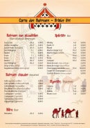 Carte et menu de Délices de L'orient à Le Cannet des Maures — Les boissons non alcoolisées, les apéritifs,....