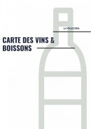 Carte et menu de La Focacceria à Le Cannet des Maures — La carte des vins et boissons