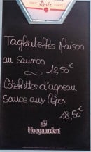 Menu Lou Cigalou - Un exemple de plat du jour