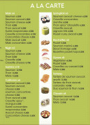 Carte et menu de Sushi City's à Le Cannet des Maures — La carte