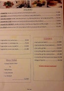 Menu Le Bistrot de Roméo - Les salades, pâtes, viandes et menu enfant