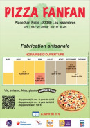 Menu Pizza Fanfan - Les informations
