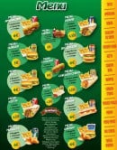 Menu Le Palmier - Les menus 