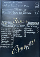 Menu Le Tapassiette - Les cassolettes, bruschettas,...