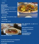 Carte et menu de La Frégate à Les Salins d'Hyeres — Les menus à la carte