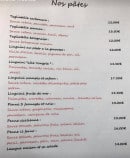 Carte et menu de Il Forno à La Croix Valmer — Les pates