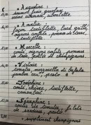 Menu Le chant de L’heure - Les galettes page 2