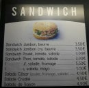 Menu L étoile de la sainte baume - Sandwiches