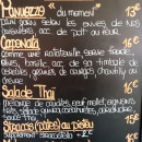 Carte et menu de La Gaudina à Saint Maximin la Sainte Baume — L'ardoise