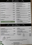 Menu Crêperie L'Arcade - Les crêpes et glaces