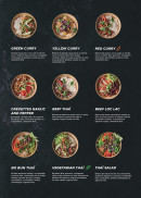 Menu Chez Emy - Les plats