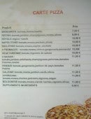 Menu La Toscane - La pizza